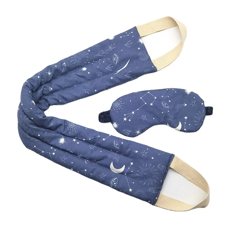 OEM Long Microwavable Heating Pad for Neck and Shoulders Back Moist Heat Pack Hot Compress Neck Wrap