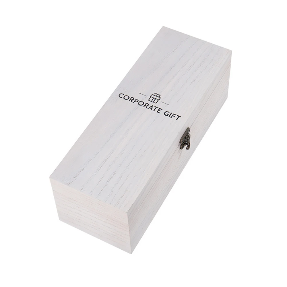 Custom Wooden Red wine box fashion wine box solid wood packaging box wood gift case