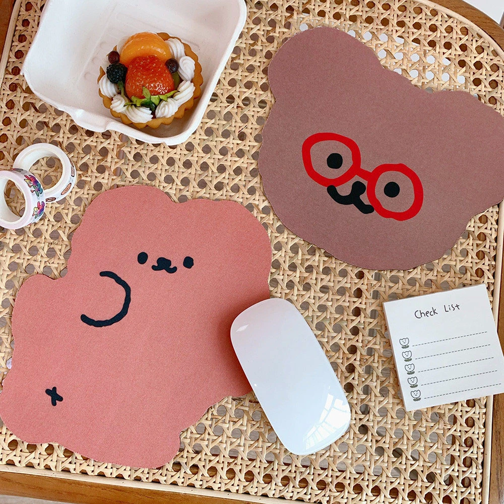 Kawaii Mouse Pad Ins Cartoon Mousepad Christmas Keyboard Pad Student Office Supplies Student Coaster Creative Table Mat