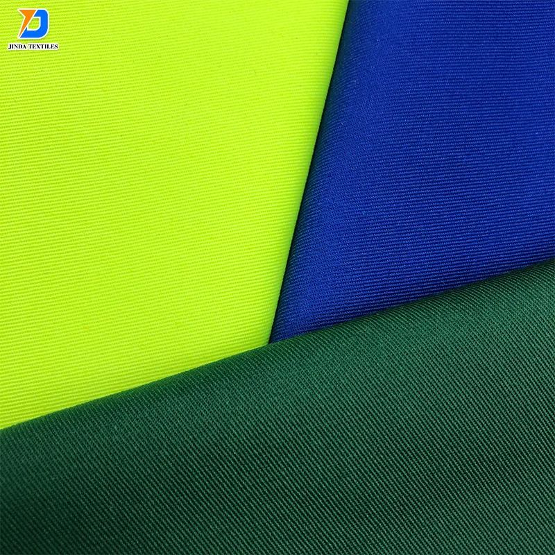 Jinda soft polyester taffeta fabric  100% polyester 210T high quality taffeta fabric for jackets lining fabric