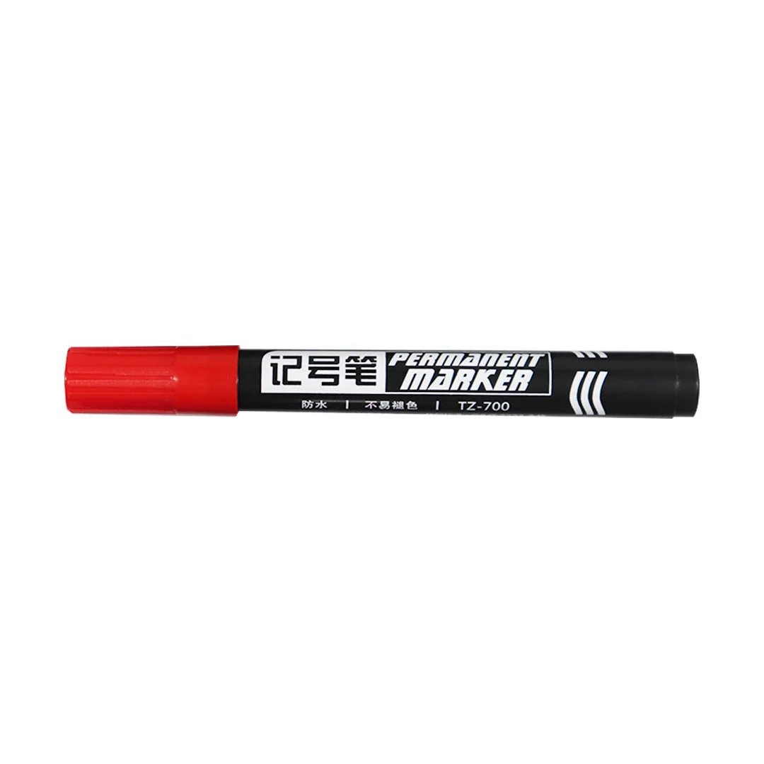 
Red Black Blue 135mm Permanent Waterproof Marker Pen 