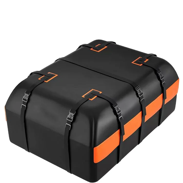 21 Waterproof Roof Bag Top Luggage Storage Carriers Bag for Any Car with/Without Rack Cross Bar