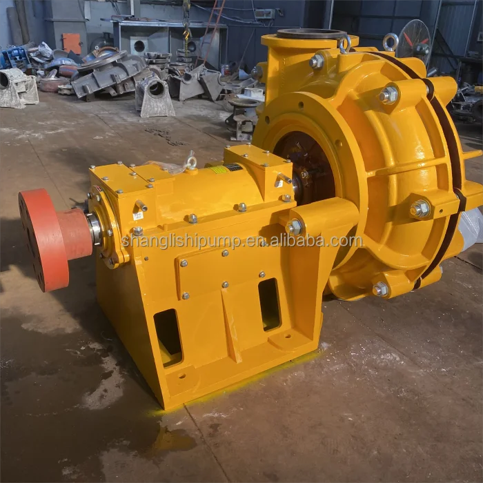 SHIJIAZHUANG SAZP slurry pump  centrifugal pump    ceramic  SH  4/3  8/6   8/10