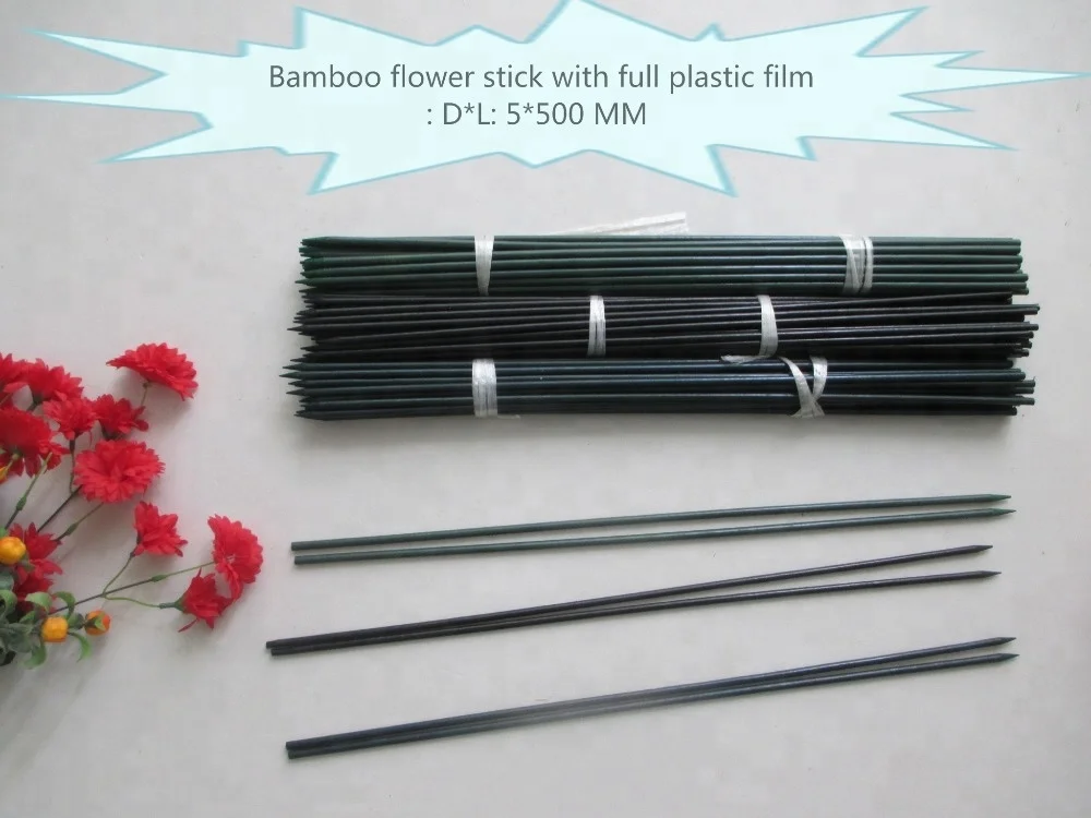 Decorative Flower and orchids from holland support Bamboo Flower Stick