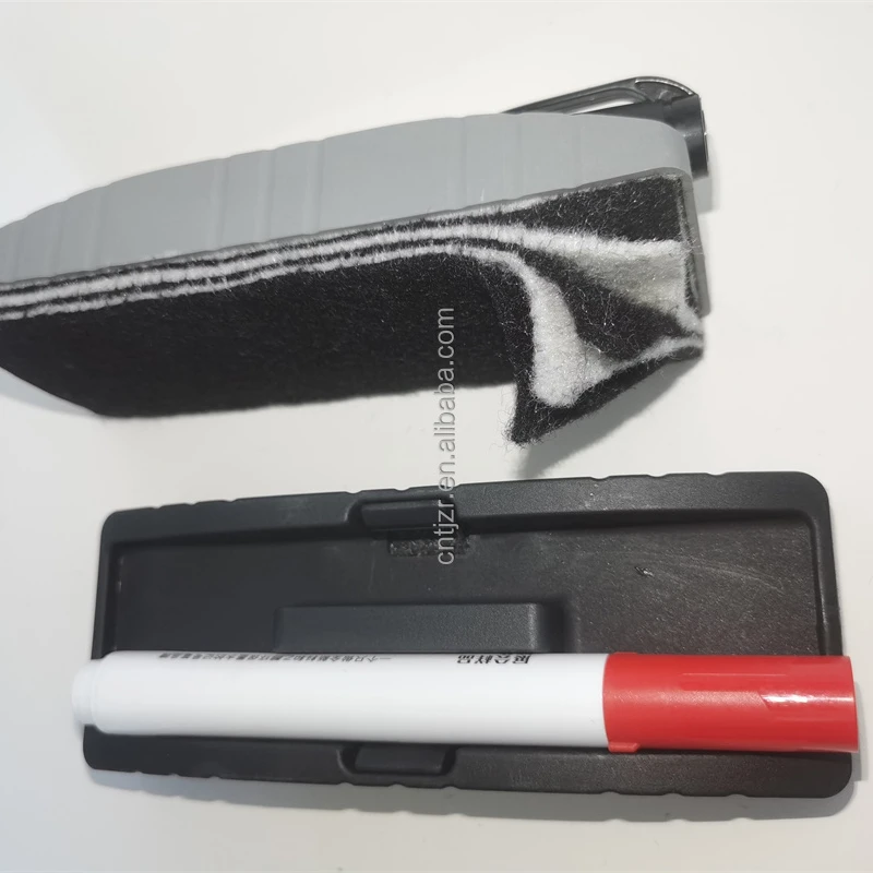 Wholesale School Plastic handled Wool Felt Chalkboard /White Board Eraser