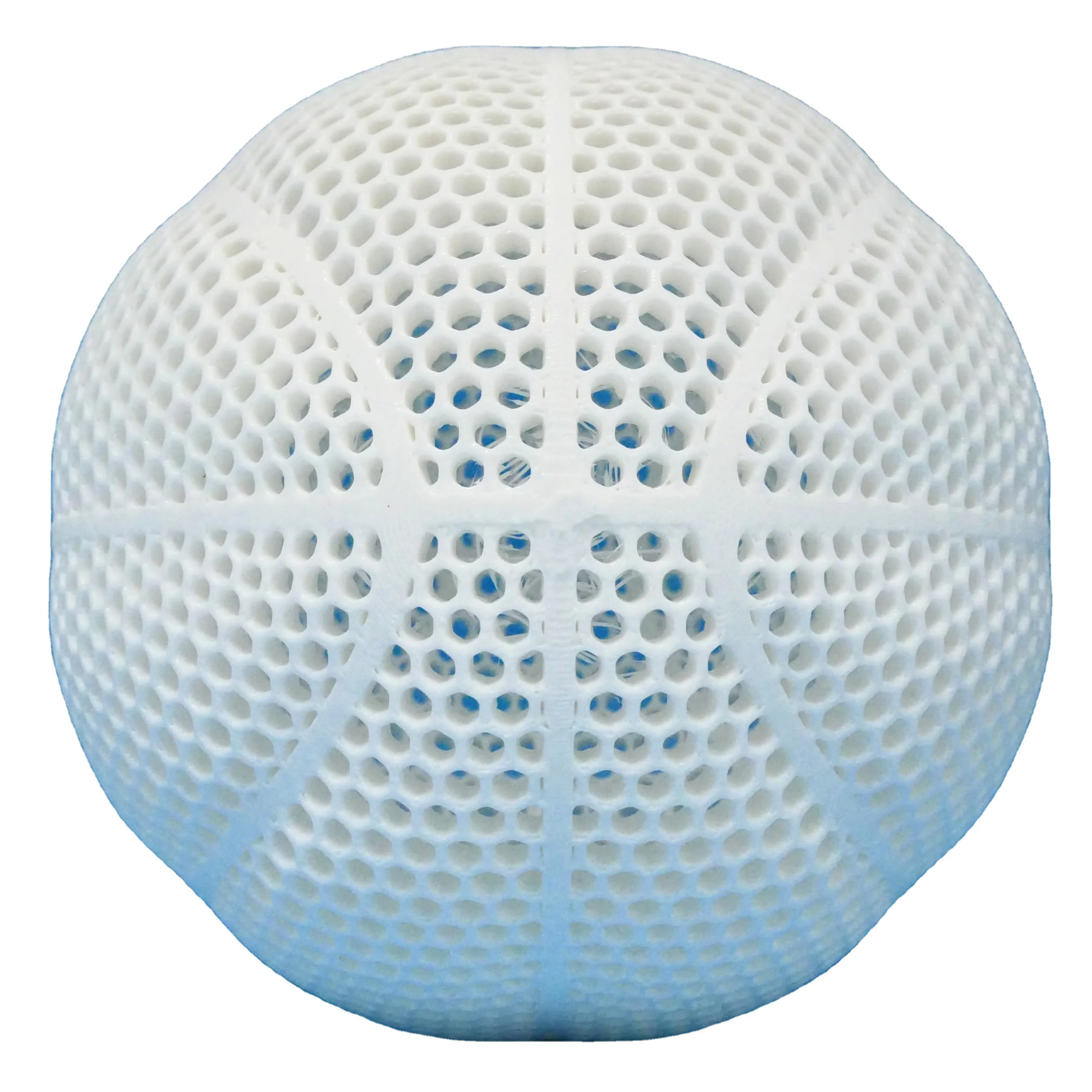 Sting3d Airless Basketball 3D Printed Full Size Bouncy Like a Real Basketball Ideal for Everyday Play Indoor and Outdoor Use