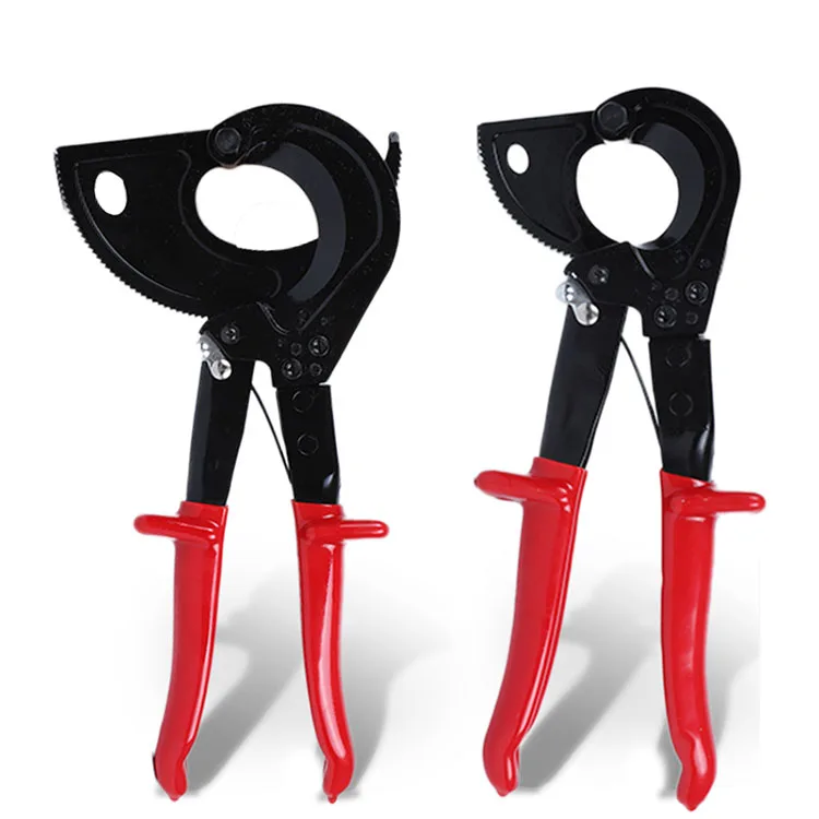 Cheaps Ratchet Electrician Crimping Pliers Scissors Cable Cutter Tool Wire Stripper Optimized Shape Precision Blade Neat Smooth