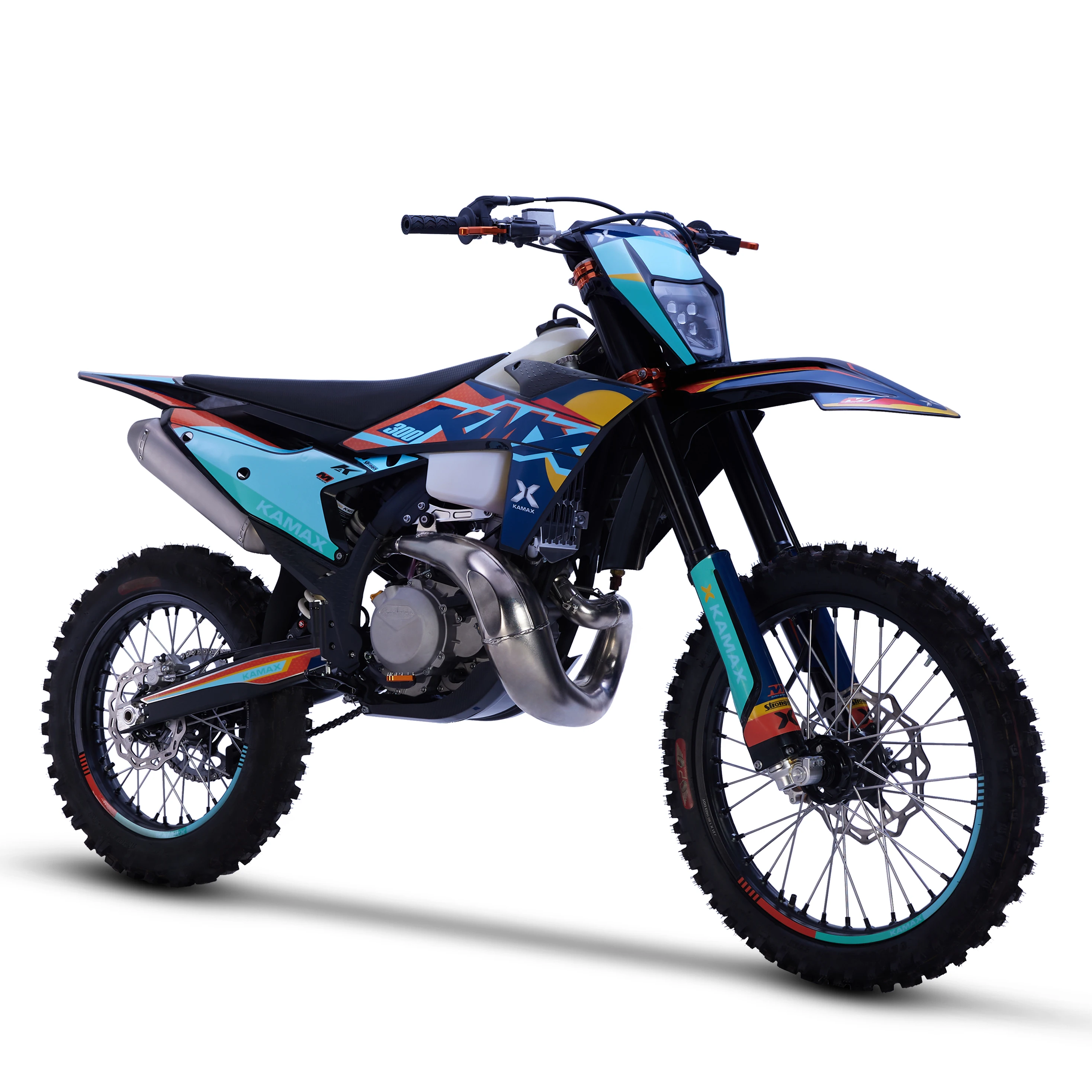 2024 Kamax мотоцикл K23 300cc 2-тактный велосипед водяное охлаждение дисковый тормоз светодиодный свет