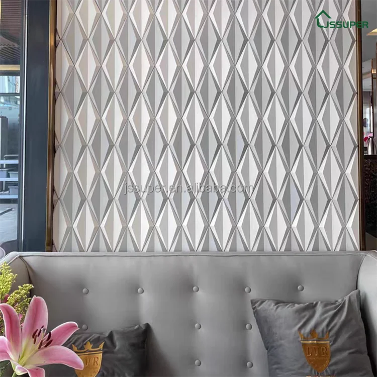 Трехмерные цементные блоки белые компоненты цемента цвета могут быть настроены декоративный фон стены