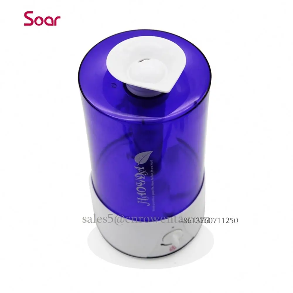 Ultrasonic Humidifier Essential Oil Tray 360 Nozzle Mute Smart Humidity Control Constant Humidity Silver Ion Filter Humidifier