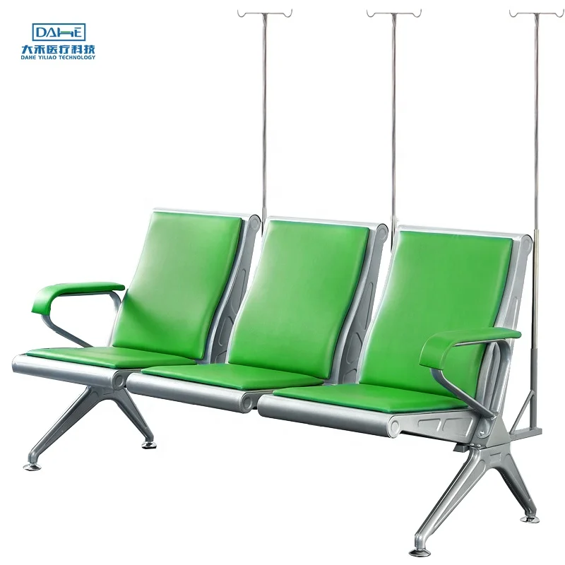 
hospital waiting infusion chair, single multi-seat metal waiting infusion chair 