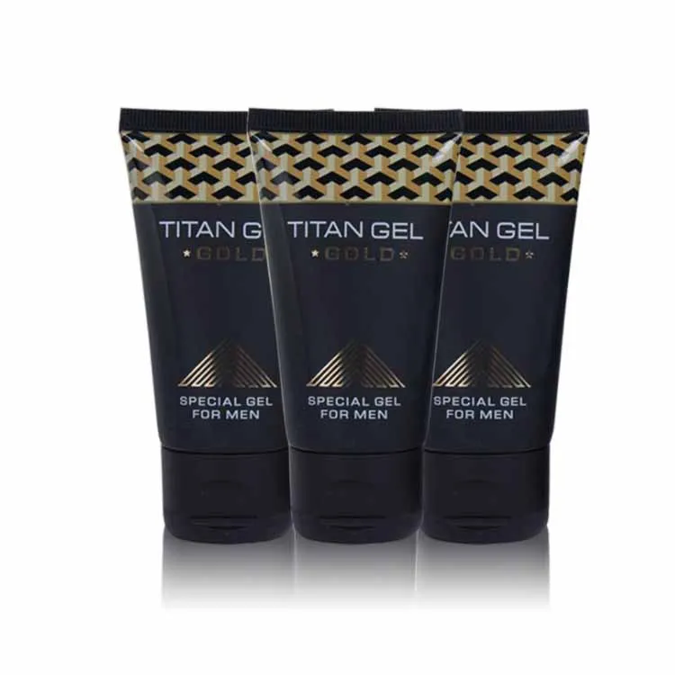Original Titan Gel Gold Russia Penis Enlargement Cream Retarder Gel Massage Cream 50ml