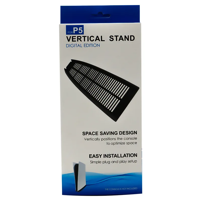 Vertical Stand Dock Cooling Mount Bracket Base Support for Sony Playstation 5 PS5 CD Driver Digital Game Console Host Holder