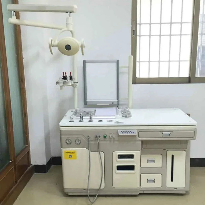 Hot selling medical treatment workstation ENT Unit with Chair ent equipment