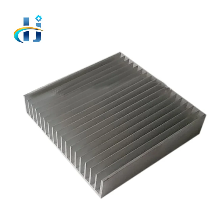 OEM CNC 2020 Extrusion Aluminum Profile Heat Sink Tube with Dense Teeth Custom CNC 2020 Aluminum Extrusion custom heatsink