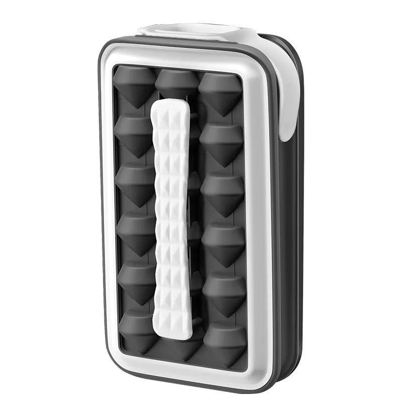 Wholesale Leakproof Dimon Shape Amazon Top Seller 2 In 1 Silicone Cube Tray Molds Ice Ball Maker Kettle Bottle