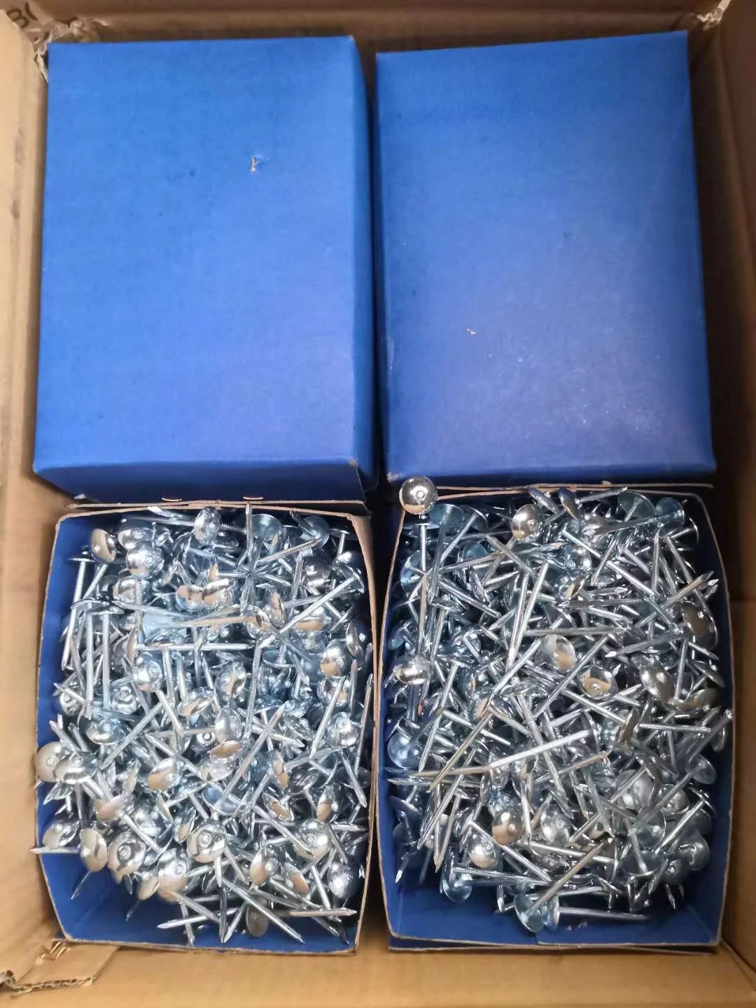 Africa hot sale  Roofing Tile Nail Twisted 3/4 Head Umbrella Nail Cap Nail With Rubber washer 2.5inch  3inch  Twist  25Kg Carton