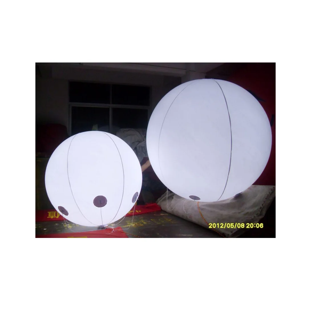 Надувной светодиодный светильник в виде Санты, большой воздушный шар, плавающий для украшения вечеринки