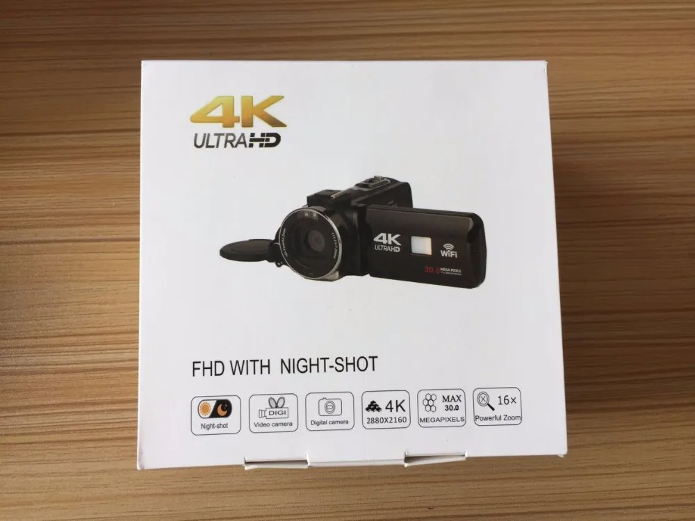  Дешевая цифровая видеокамера 4K 1080p популярная для
