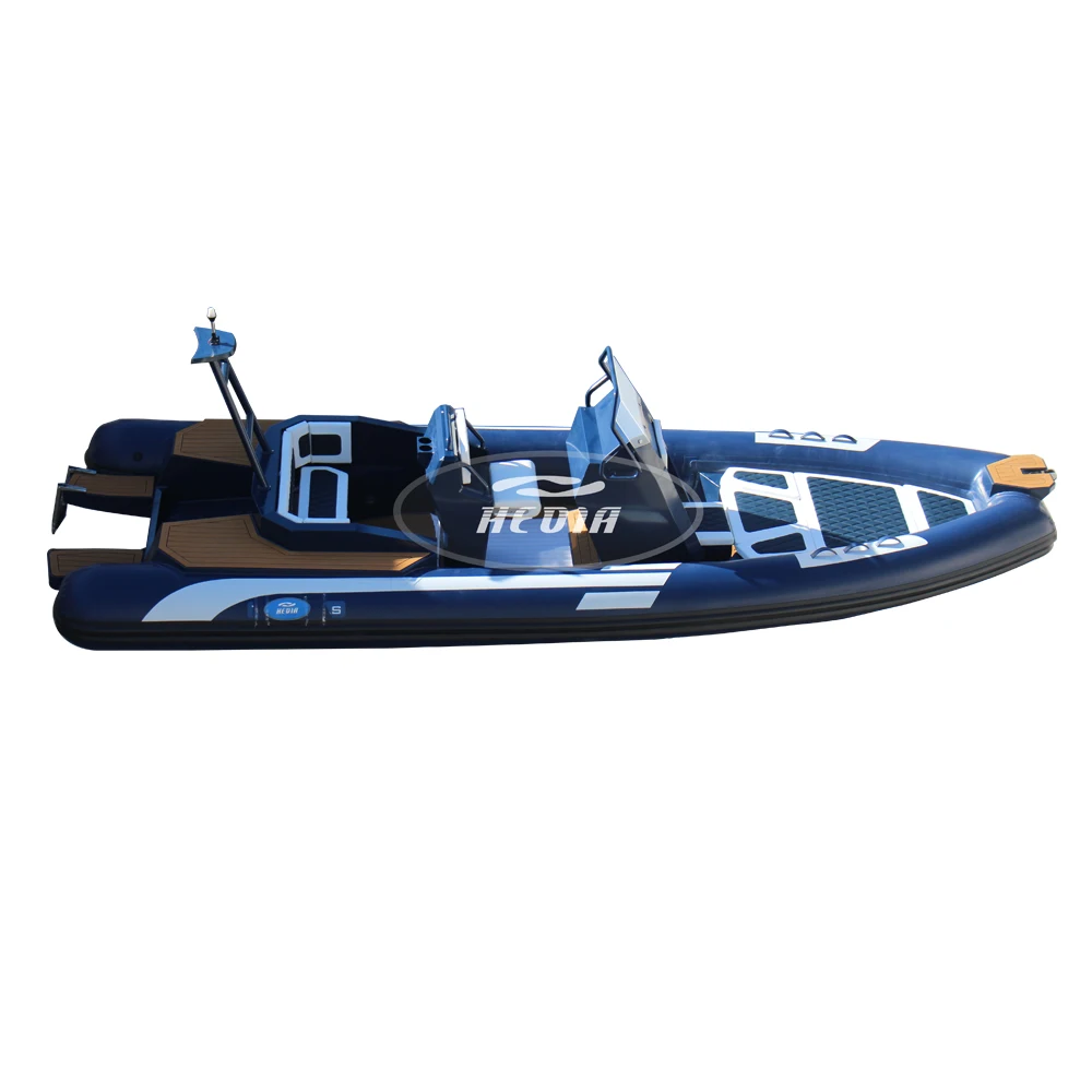 Rib boat hypalon fiberglass 21 feet schlauchboot groes boot rib 650 boat