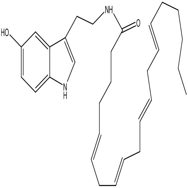 
Free sample ,N-Arachidonoyl serotonin, High Purity 98% ,CAS:187947-37-1 