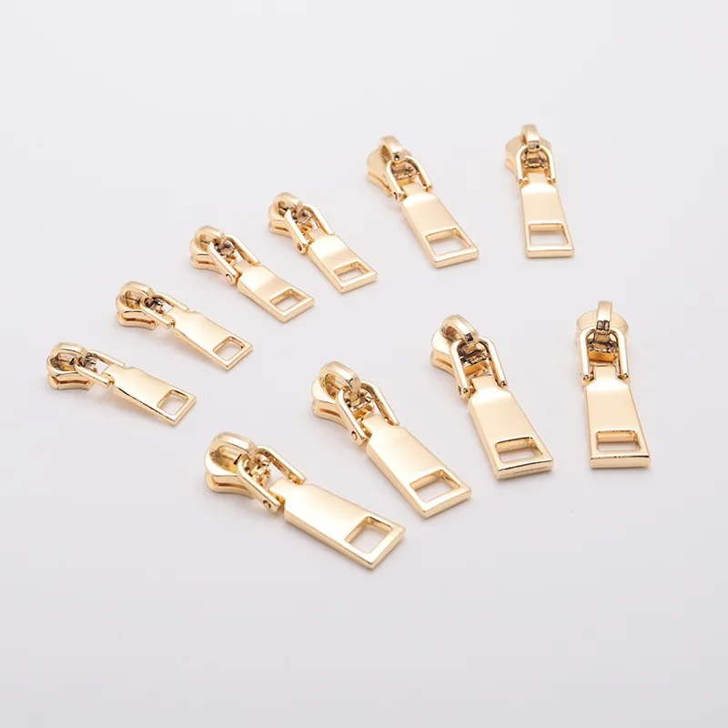 Прямая поставка от производителя, фурнитура для сумок, брендовые съемники на молнии с металлической головкой, локомотивные слайдеры на молнии № 5