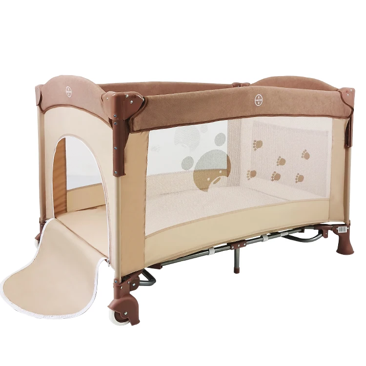 Foladable Travel 4 In 1 Baby Basinet Cradle Cot Crib Sleeping Bed Diaper Table