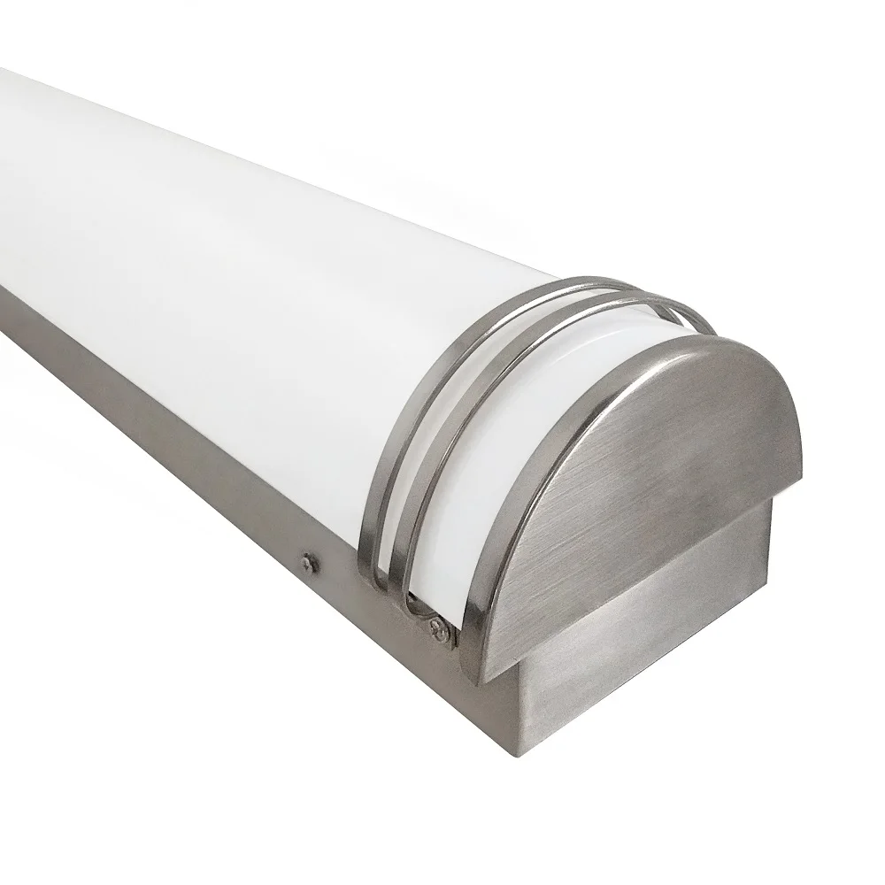 led bathroom vanity light bar BN over mirror lighting fixture wall sconce indoor morden