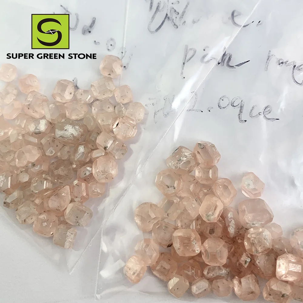 Оптовая продажа розовый большой размер HPHT CVD лабораторный Выращенный синтетический необработанный алмаз SuperGS