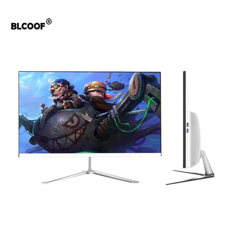 All-in-one computer u-ltra thin backlight desktop office computer 21.5-inch Core 3rd-i3/i5/i7 RAM SSD full set cheap pc gaming