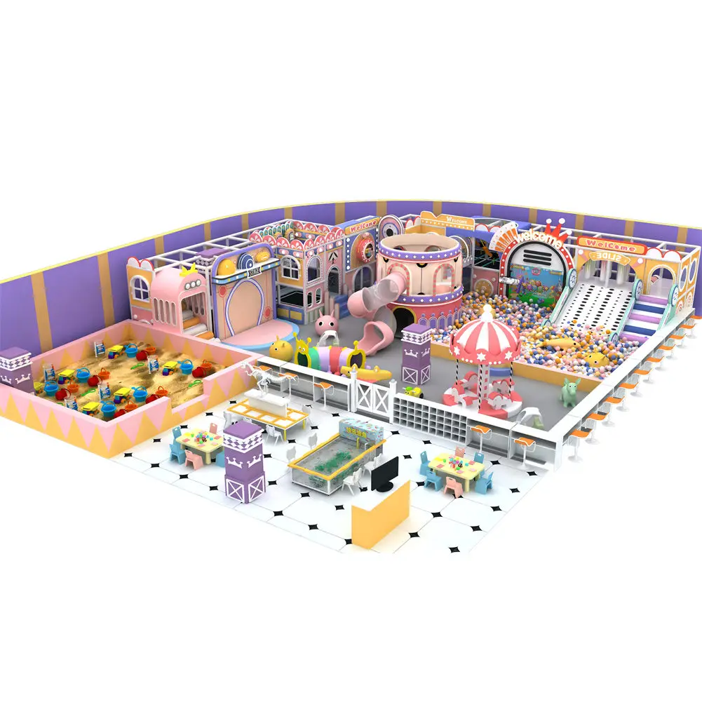 TUV Certified Commercial Toy Naughty Castle Indoor Play Customized Inside Playground For Kids