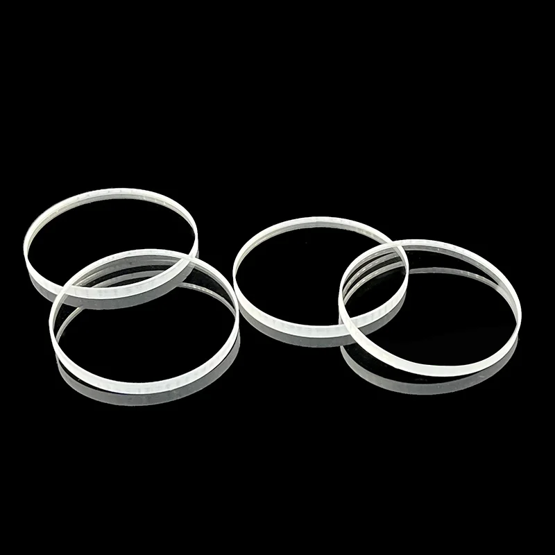 Optical transparent crystal clear quartz plate fused quartz plate round clear quartz plate For laboratory glassware
