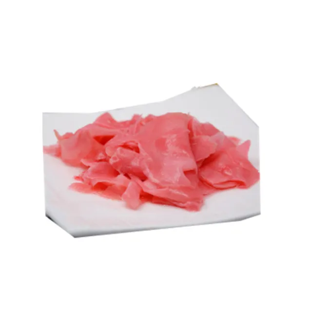 low calories sweet Japanese style bulk marinated pickled sushi ginger