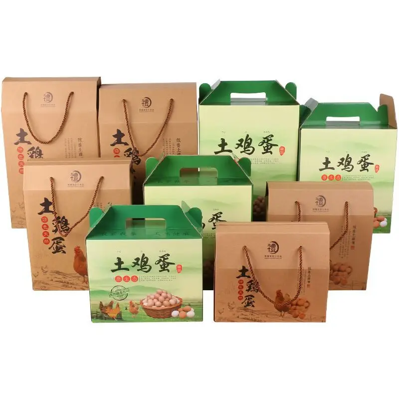 Custom good quality packaging quail egg corrugated paper boxes custom folding corrugated shipping paper box