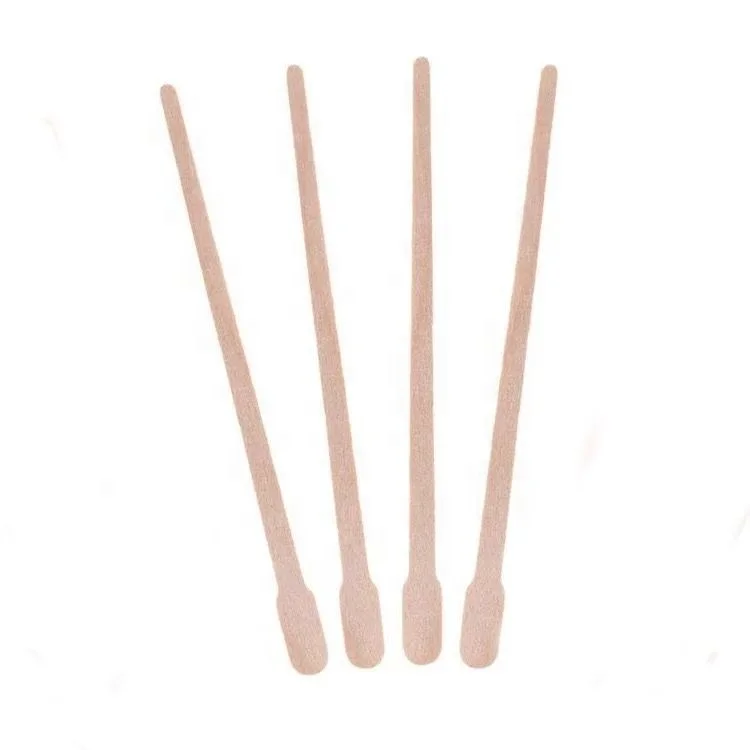 
wooden eyebrow waxing spatula 3.5 inch 100pcs/bag 