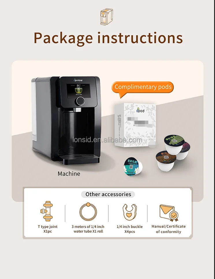 Cost-effective Hot and Cold Countertop Water Dispenser with Filter Electric Plastic Desktop Zhongshan Xunran Electric Technology