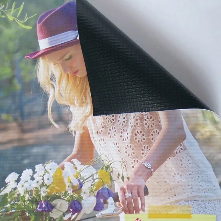 Shanghai factory PVC Materials advertising material flex banner 340gsm 1.07*50m  Solvent printing banner flex