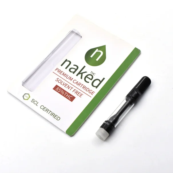 
Оптовая продажа, индивидуальный принт, картридж для вейпа CBD, блистерная упаковка по Заводской низкой цене 