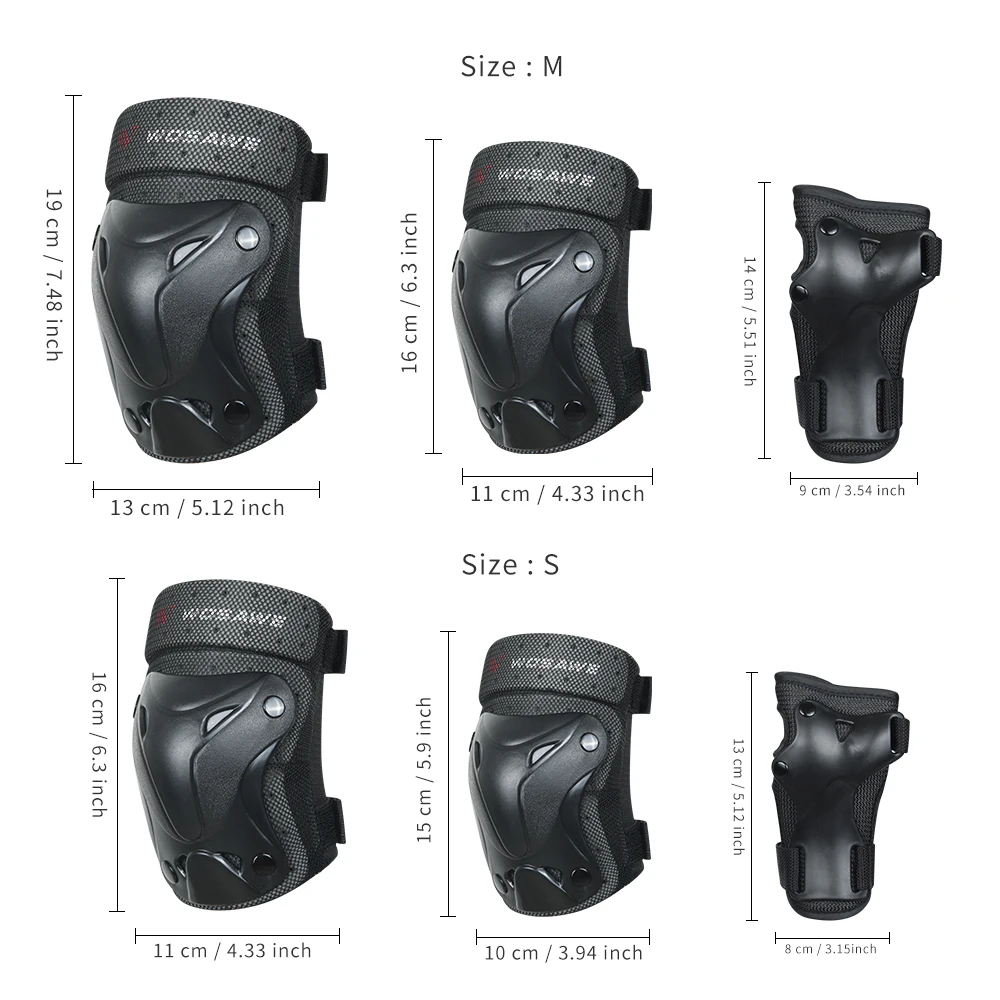 WOSAWE Children Vest Armor Kids Motocross Skateboarding Jacket Chest Spine Protection Gear Shoulder Elbow Knee Guard Safety Kits