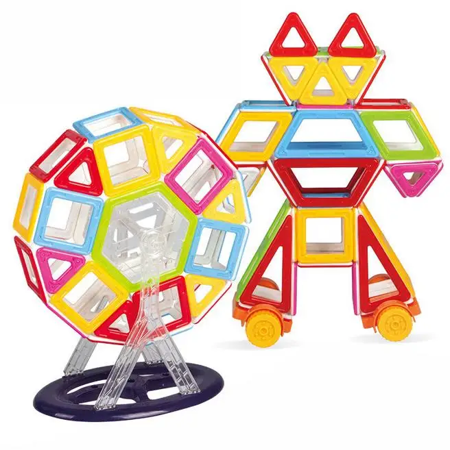 
Blocks toys 3D magnetic building block set 102pcs with high quality educational toy 
