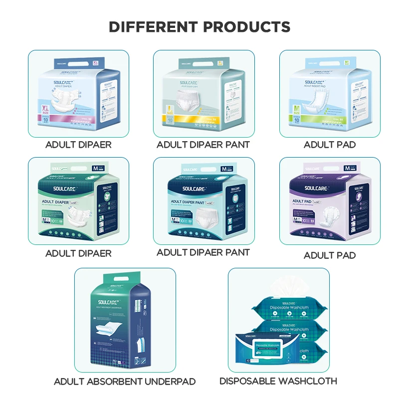 Японская женская одежда Взрослый Детский подгузник оптом Короткие штаны Тип одноразовая пеленка больница