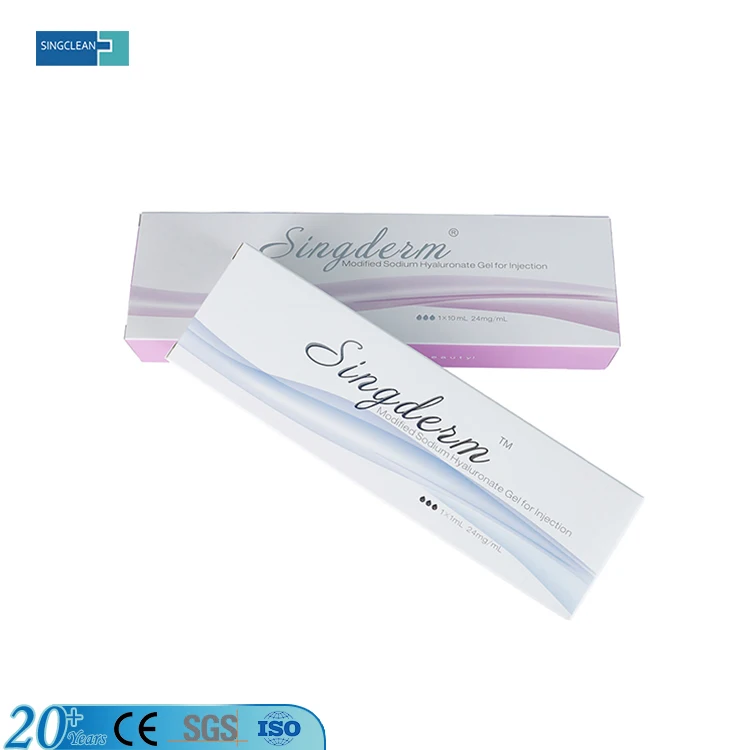 CE approved Wholesale Singderm crossed link anti aging facial dermal filler