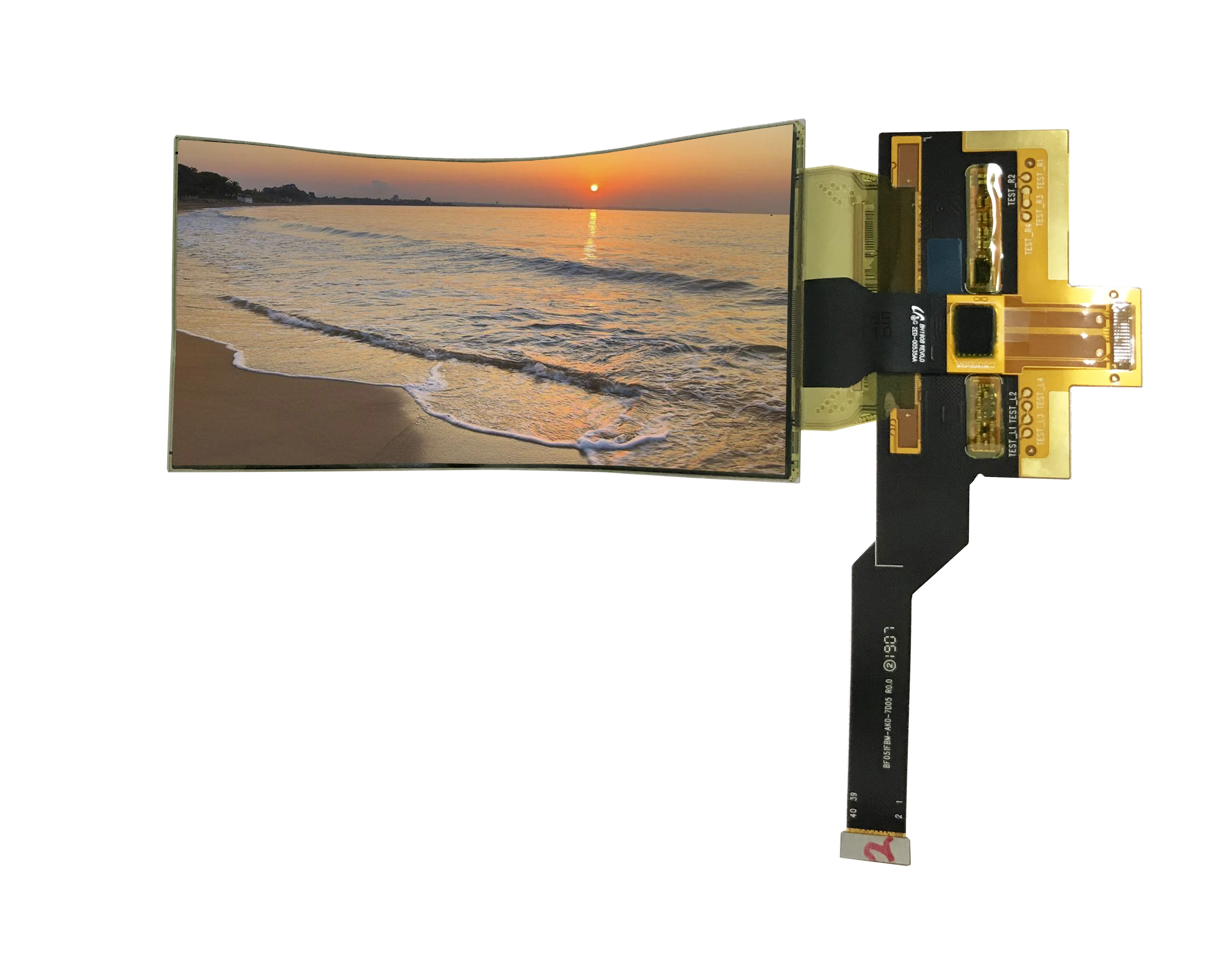 5,1 дюймовый 720*1520 гибкий AMoled дисплей с платой контроллера