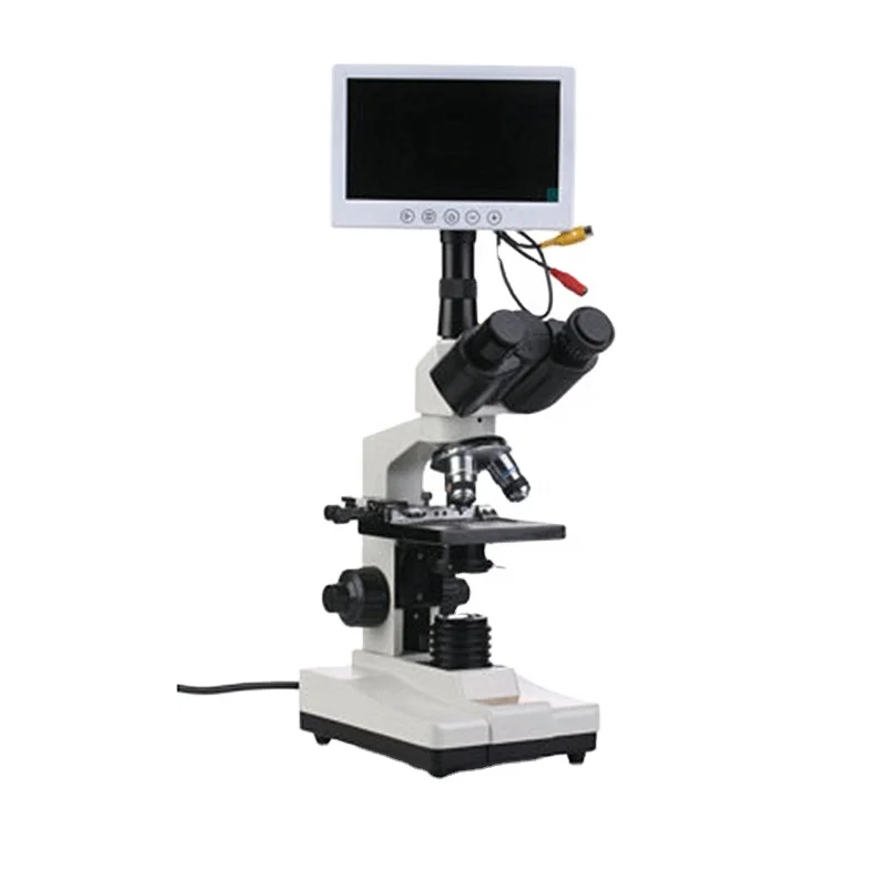 XSP-300 7inch TV Microscope, Binocular microscope with 7 inch LED screen