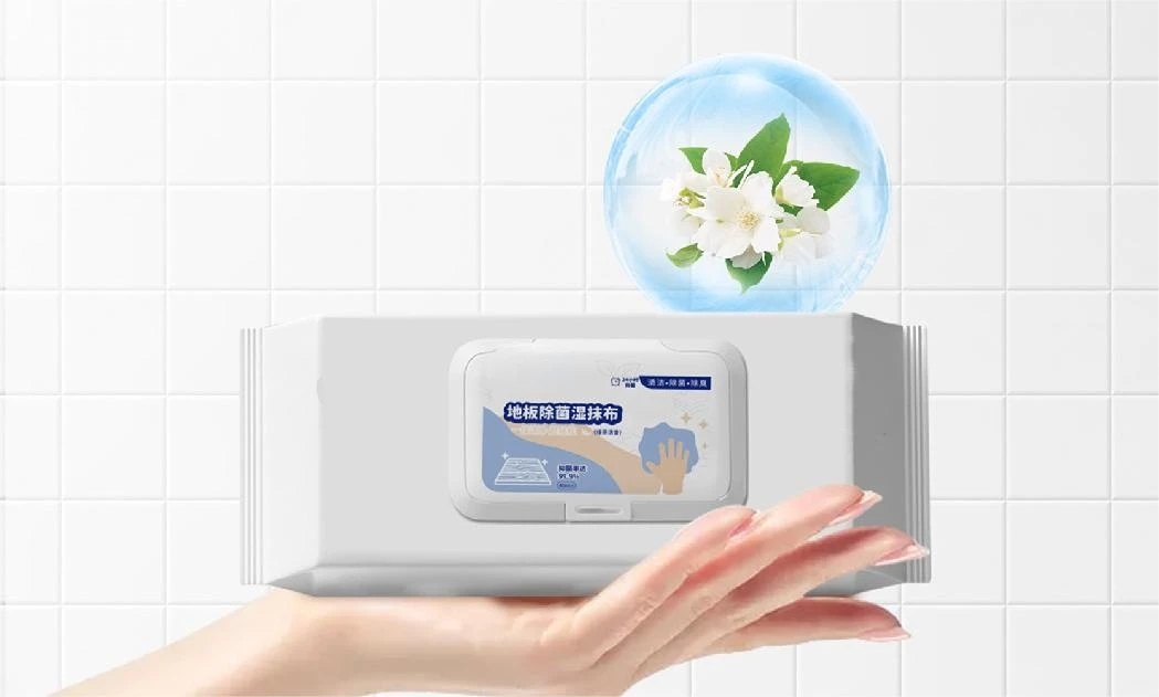 OEM Manufacture non woven cleaning Wet floor wipes household kitchen clean wipes for house clean