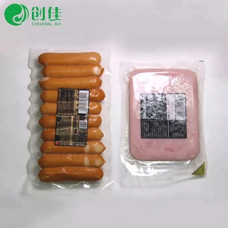 transparent colored food vacuum packaging plastic flexible film thermoformable