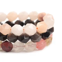 Natural Quartz Jade Stone Beads  Gemstone Beads for Jewelry Making