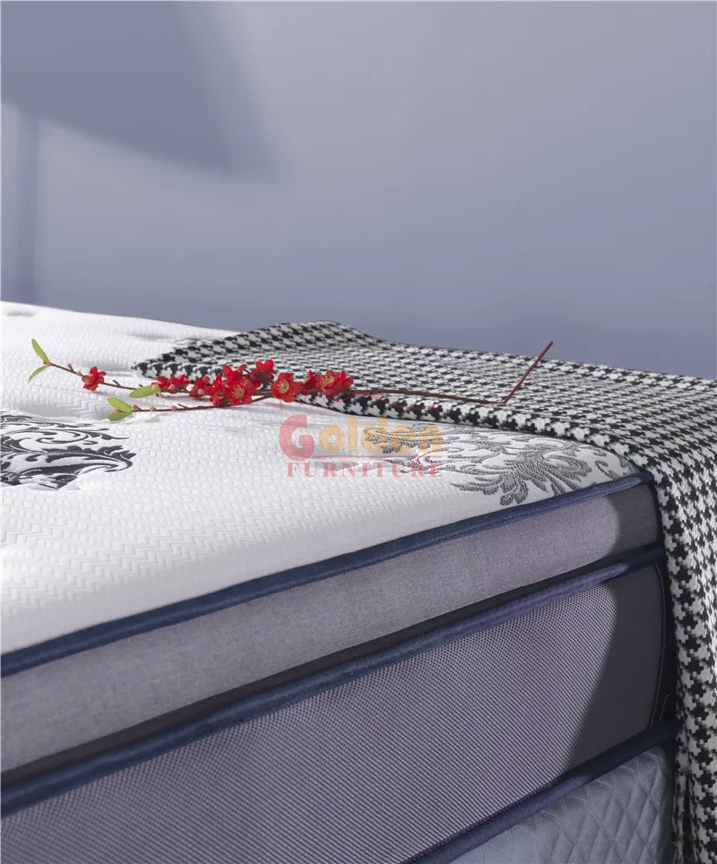 Hotel Home Memory Foam Pocket Spring Mattress High Density Foam Home Furniture Bedroom Furniture Spring Mattress