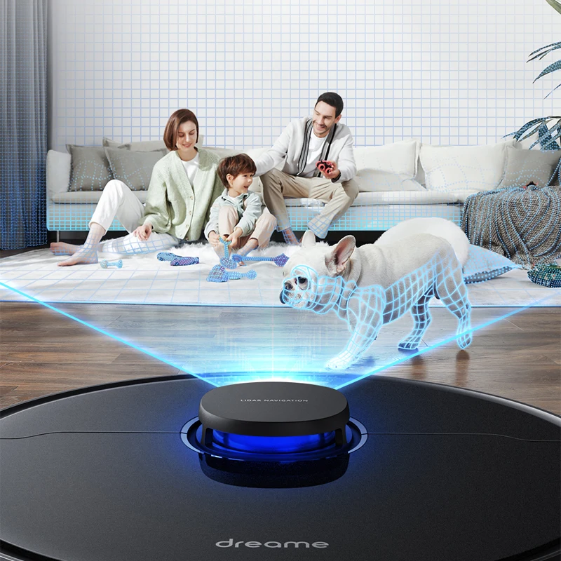 Робот-пылесос dreame bot l0 pro Влажная и сухая уборка управление через приложение Wi-Fi