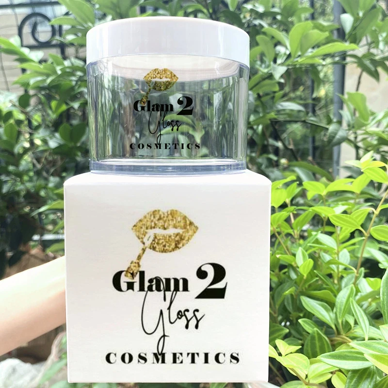 Customized wholesale 250g sleep tank plastic wide cream cream bottle cream mud film packaging material packaging